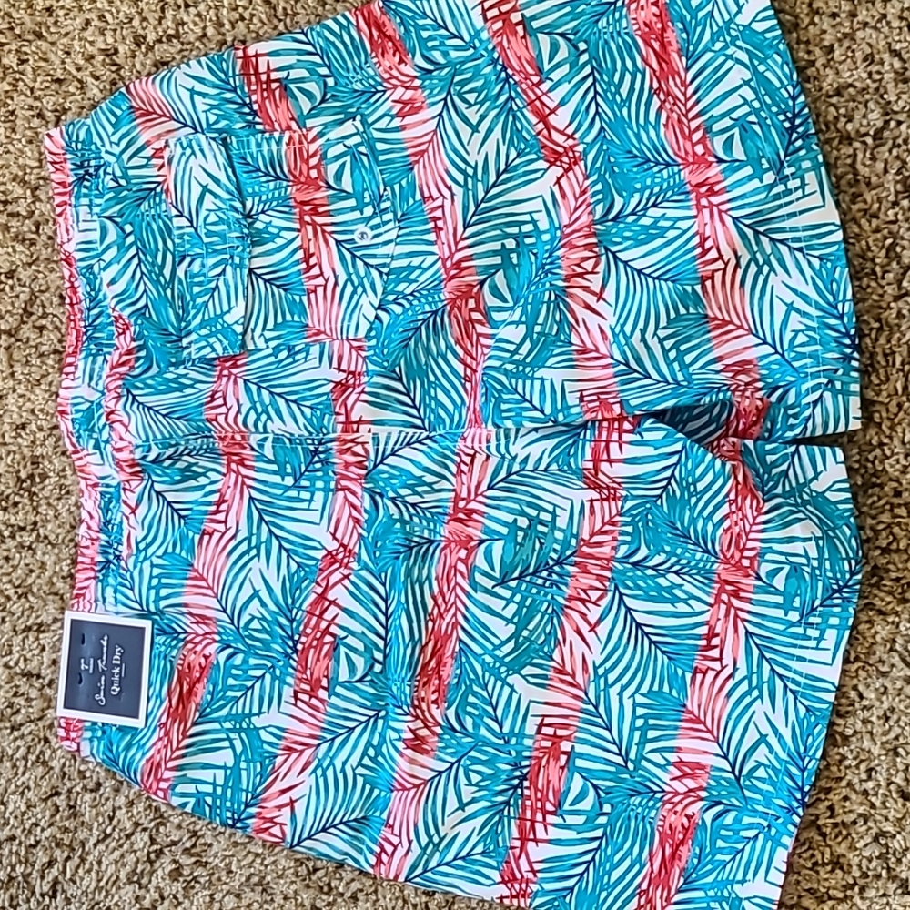 Club Rm ferns acqua swim trunks